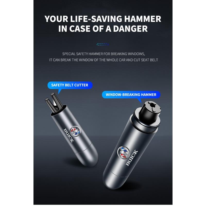Автомобильный молоток-спасатель Аварийный стеклобой Машина для резки ремней безопасности Для Buick Verano Velite Lesabre Riviera Avenir GL6 GL8 Envision Excelle