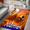 Custom personalization Grizzy and the Lemmings Area Rug - Perfect For Kitchen, Bathroom,Laundry Room Decor Large Size Available,Gift All Seasons