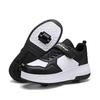 Агрессивные роликовые коньки с двумя колесами - Унисекс Speed & Ice Skating Shoes, Разборная конструкция для детей и взрослых