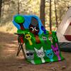 1pc SPRUNKI1 Theme Blanket - Digital Print, Polyester, Cozy for All Seasons, Perfect for Outdoor, Camping, and Travel