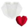 Big Diamond Heart Silicone Form Big Love Heart Cake Fondant DIY Mould Торты Mousse Chocolate Decorating Tools Soap Forms