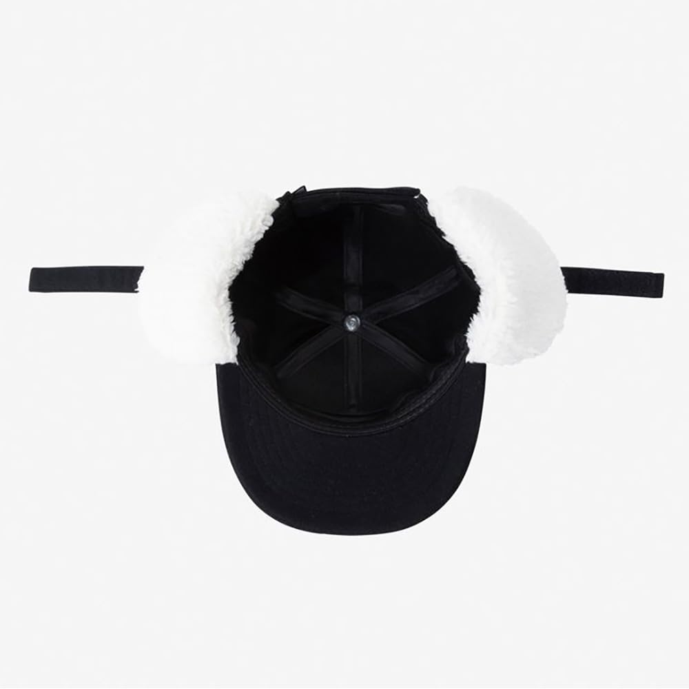 The North Face Зимняя кепка тракера от холода, размер L, детская, унисекс, защита, черная,