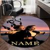 Personalized T-Titanic Round Chair Office Rug - Perfect for Mat, Office Chair & More - Ideal Gift for Birthdays and Holidays