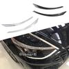 Для Hyundai Sonata DN8 10-го поколения     Стайлинг Кузова Фары Передние Накладки на Брови Световые Лампы Рамка Покрытие Детали Детектор