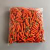 50pcs Easter Decoration Simulation Mini Carrot Foam Simulation Vegetable Carrot Children Easter Gift Home Decor Doll House Accessories