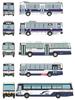Tomytec Коллекция Автобусов Автобусная Коллекция JR Bus 35-летие Хонсю Набор из 5 Компаний Материалы для Диорам