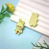 100Pcs Mini Cartoon Animal Series Flat Back Cabochons Scrapbooking DIY Jewelry Craft Decoration Strawberry Rabbit Easter Resins