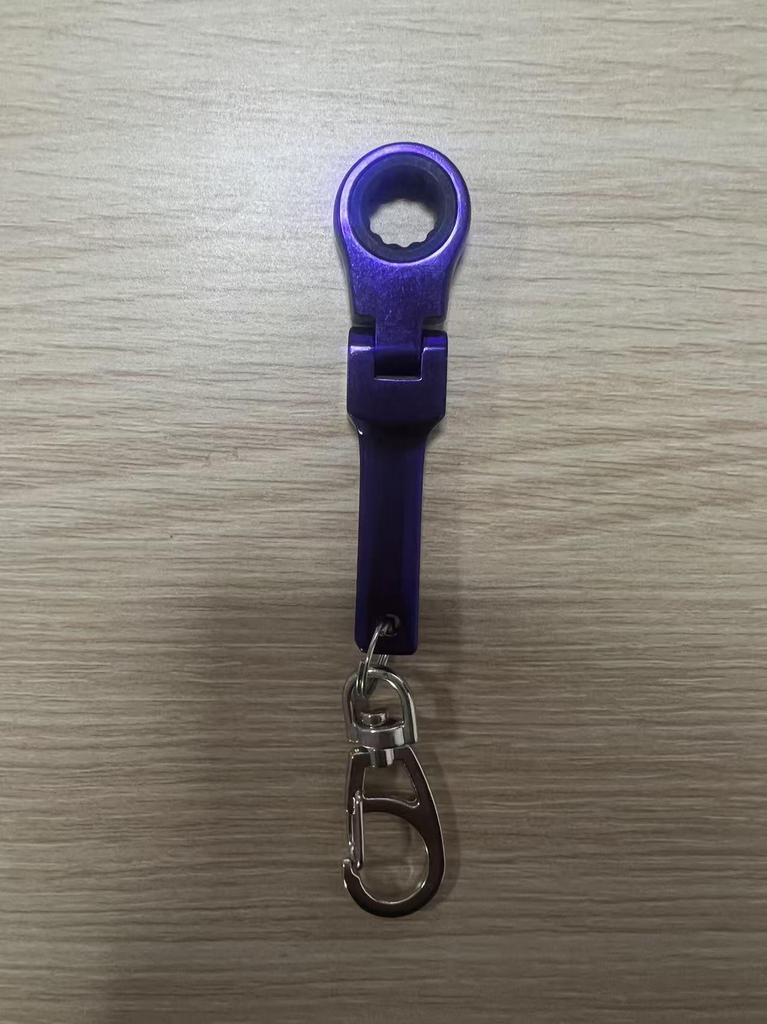 10MM Регулируемый трещоточный ключ Torx Брелок-инструмент