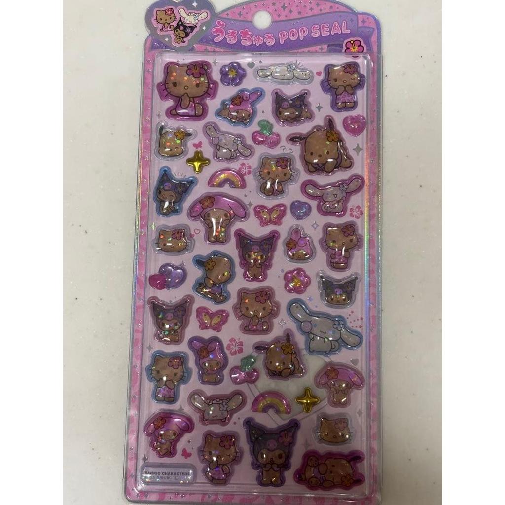 Used Sanrio Uruchuru POP Seal Characters