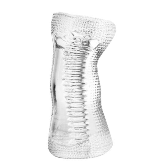 Transparent Soft Silicone Masturbator Aircraft Cup Men Penis Trainer Sex Toy