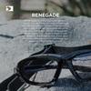 Солнцезащитные очки Renegade Black Goggles с прозрачными фотохромными линзами для велоспорта, 100% защита от ультрафиолета, затемнение BREN101