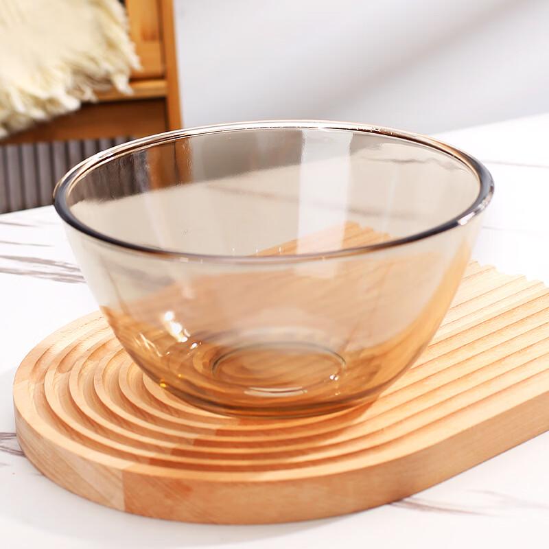 Набор мисок для смешивания из янтарного стекла Wutuo