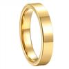 4 мм женские высококачественные вольфрамовые обручальные кольца обручальное кольцо на маленький палец плоское полированное удобное покрой