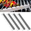 4Pcs/Set Solid Skewer Holder Stainless Steel Durable BBQ Grilling Shish Kabob Storage Stand