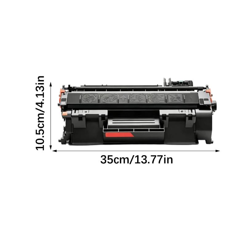CF280A Recyclable Toner Powder Cartridge Easy Snap Installation For Office Home High Volumes Printing Needs