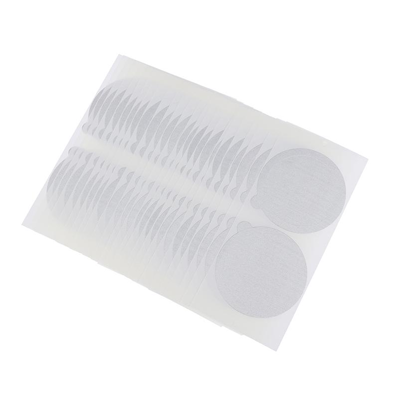 50PCS Disposable Refillable Coffee Capsule Lids - Aluminum Seals Stickers for Pods