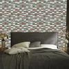 Geometric retro pattern wallpaper for living room and bedroom 50x1000