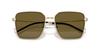 Emporio Armani Sunglasses 0EA2159D SHINY PALE GOLD 57