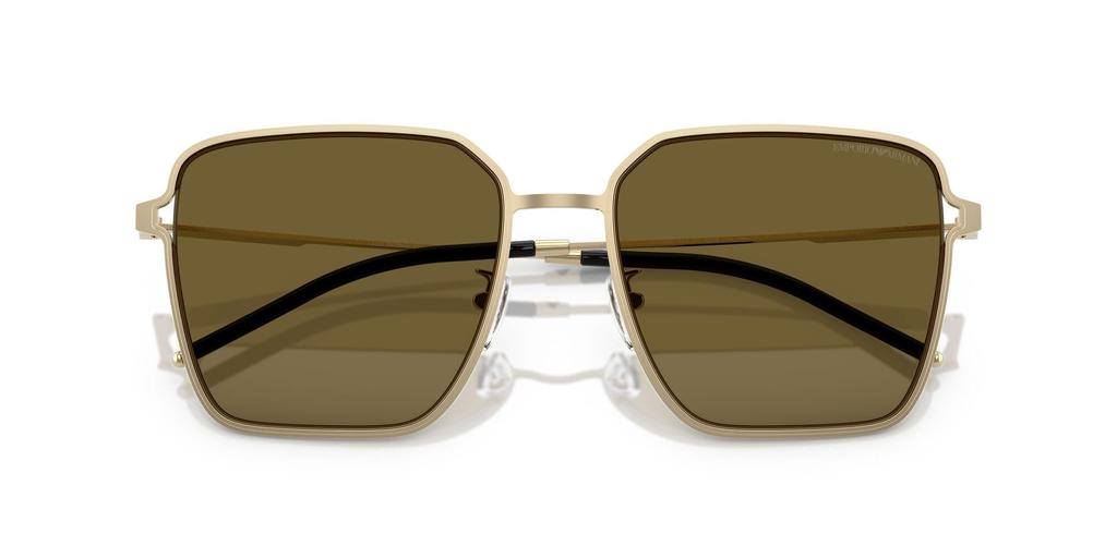 Emporio Armani Sunglasses 0EA2159D SHINY PALE GOLD 57