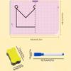 69pcs Pen Control Art Training Set, Reusable Symmetrical Drawing Cards, Improve Writing Skills And Pen Grip Control,  Portable