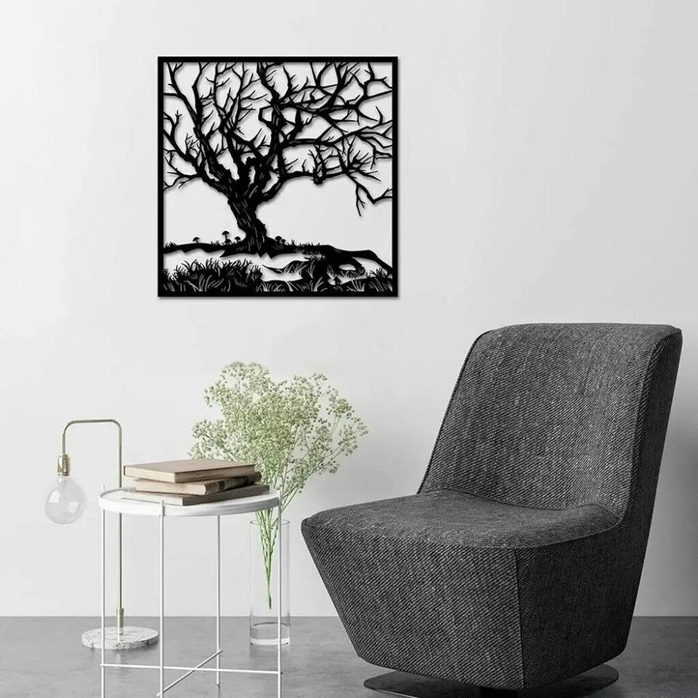 Tree of Life Wall Hanging – Elegant Ornaments and Artwork – Stylish and Durable Wall Decor for Nature-Inspired Interiors