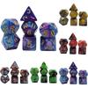 Polyhedral Dice 7pcs/lot DnD RPG Role Playing Card Games Dice Set for Table Games Mixing Colours Multi Sided Board Game Dice Set