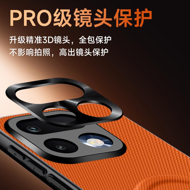 Чехол для Realme 16 Pro Plus Модный Магнитный Для MagSafe Матовый Мелкозернистый ПУ Кожа Силикон Чехол для Телефона Металлическая Рамка для Линзы Оболочка