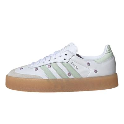 Originals Samba Удобные Прочные Низкие Кроссовки Женские Кроссовки Облачно-Белые JS3954