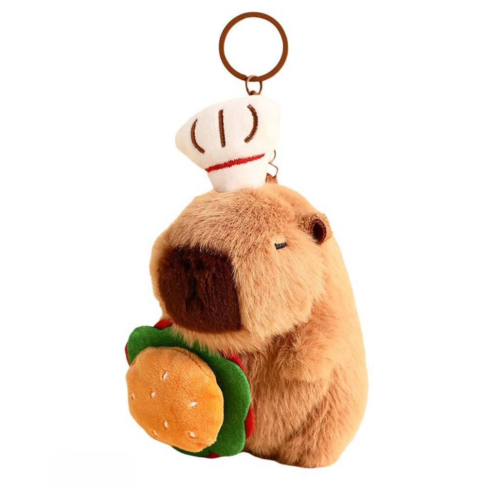 Капибара Капибара Брелок Животные Морская Свинка Подвеска Плюшевый Брелок Капибара Декор Рюкзака