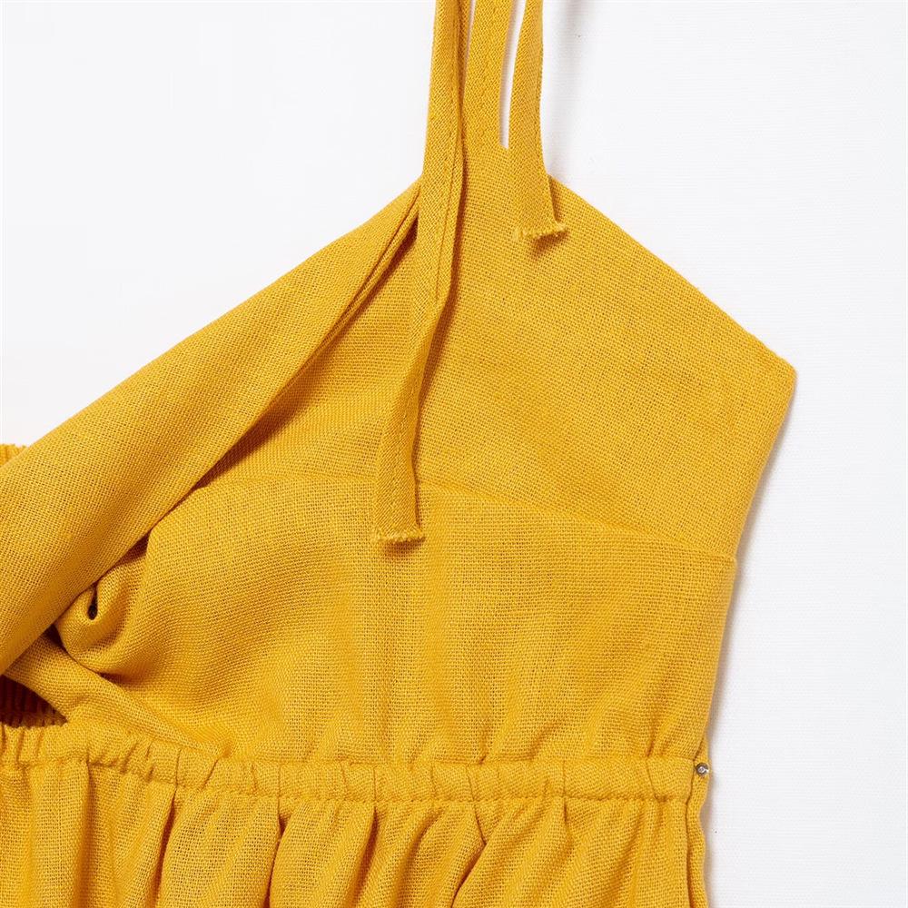 2025 Spring Women's Slim Hollow-Out Midi Dress