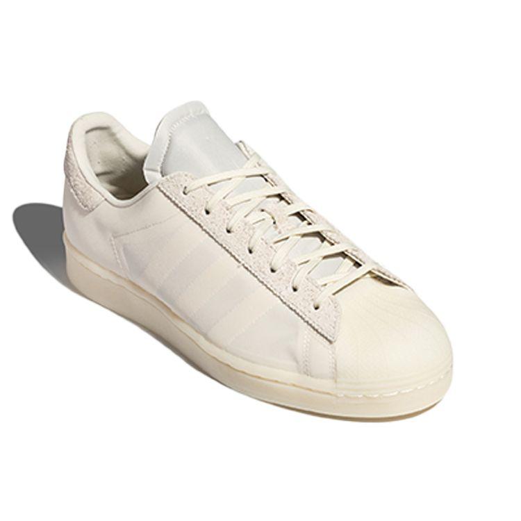 Adidas Originals Superstar Comfortable Durable Low-Top Sneakers Unisex Sneakers White FX8116