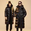 New Arrivals Female Winter Hooded Casual Down Coats Women Black X-Long 90% White Goose Down Thicken Warm Jackets