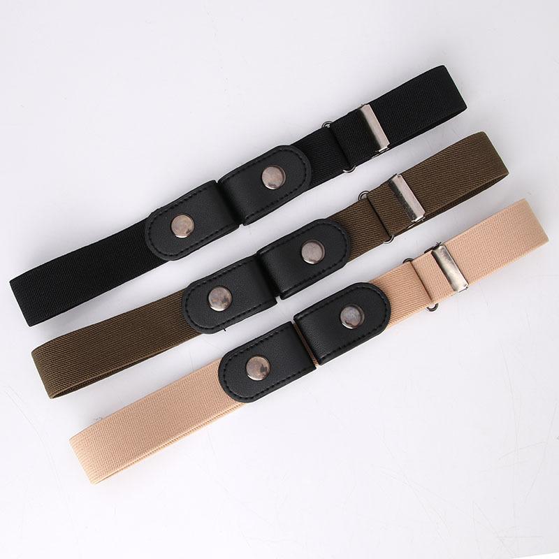 Lazy Ins-style Belt for Women Summer Decorative Jeans Fashion Trendy Women Belt Elastic Invisible Belt