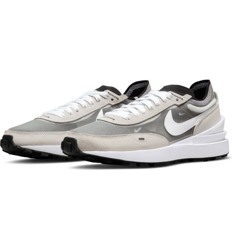 Nike Waffle One Summit Белые женские кроссовки Черный Оранжевый DC2533-102