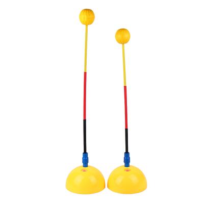 Портативный профессиональный тренажер для теннисных мячей Инструмент для улучшения навыков Отскок с тренировочной базой Для детей Начинающих Аксессуары для тенниса