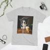 Funny Border Collie Drinking Beer Funny Dog Meme TShirts Unisex Crew Neck Pure Cotton T Shirt Short Sleeve Tees Graphic Clothes