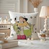 Anime Heartstopper Cushion Cover Antidustmite Pillowcase Invisible zipper silky short plush Sofa cushion cover