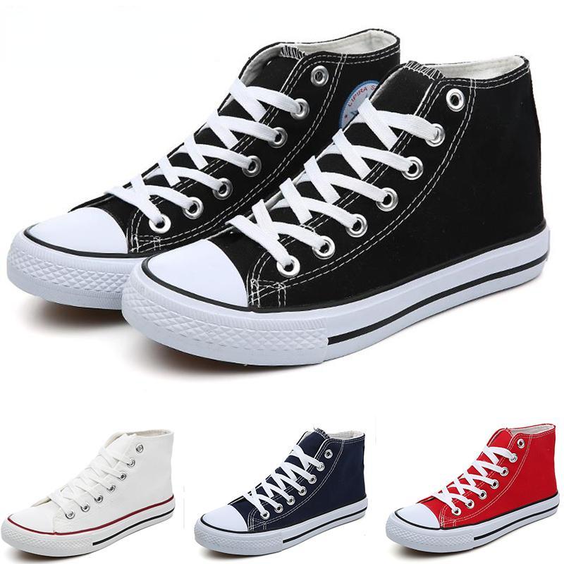 Men's/women's High-top Canvas Shoes Couple Shoes Trend Wild Shoes Fashion Denim Shoes Sneakers Men
