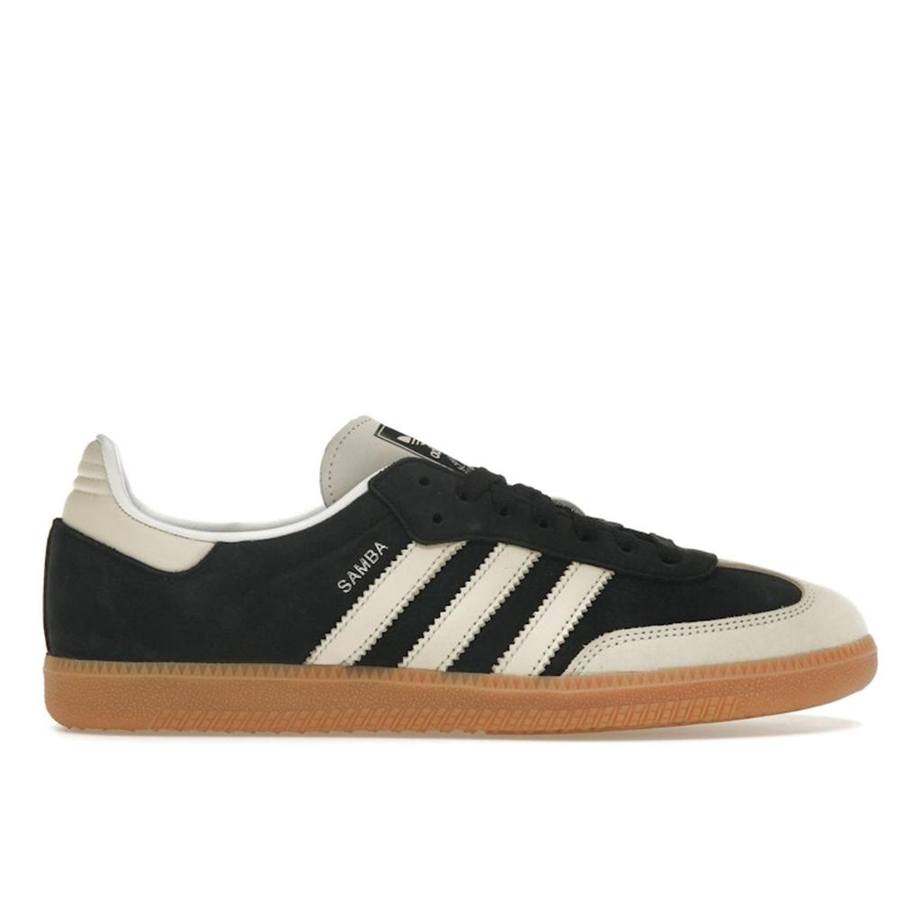 Adidas Samba OG Black Wonder White Women Sneakers Core-Black Silver-Metallic IE5836