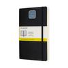 Moleskine Classic Expanded Notebook (400 Pages), Softcover, Grid, Large Size (13cm X 21cm), Black, QP617EXP