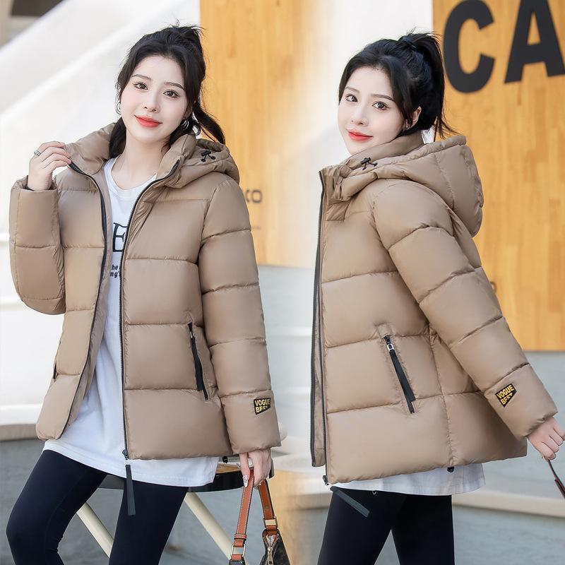 Hooded Jacket for Women Short Large Size Fashionable and Thick Jacket