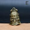 1PC Lucky Brass Handicraft Die Casting Drop Bell Key Car Button Wind Bell Sect Bronze Bell Creative Gift Fengshui Home Pendant