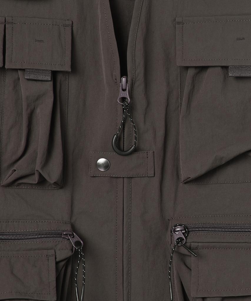 Musinsa Standard [City Leisure] Utility Fishing Vest [Mud Gray]
