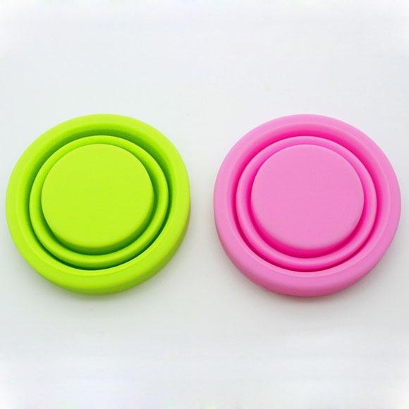 Складная силиконовая дорожная чашка: Компактное хранение воды, ополаскивателя для полости рта и менструальных выделений для занятий спортом на открытом воздухе