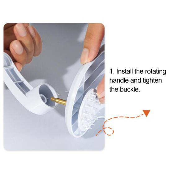 Овощерезка, ручная спиральная овощерезка, съемная, легко чистящаяся овощерезка, кухонный гаджет