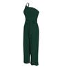 Off Shoulder Strap Jumpsuit Women's Spring Summer Temperament Commuting Solid Color Straight Pants