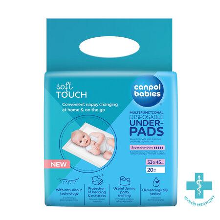 CANPOL 78/009 Multifunctional hygienic pads 33x45 cm