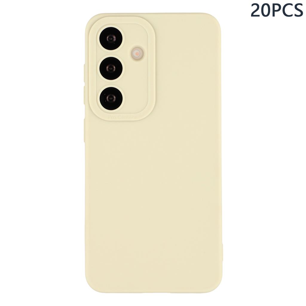 Bulk Purchasing 20Pcs For Samsung Galaxy S25 Case Precise Cutouts 1.3mm TPU Matte Phone Cover