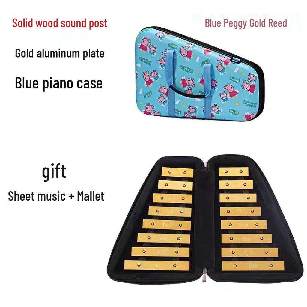 16-Note Double Row Glockenspiel for Early Childhood Education