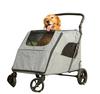 Тележки для собак средних и крупных пород, грузоподъемность 75 кг, для пожилых людей, травмированных и инвалидов, складная одним щелчком, сумка для кошек и собак